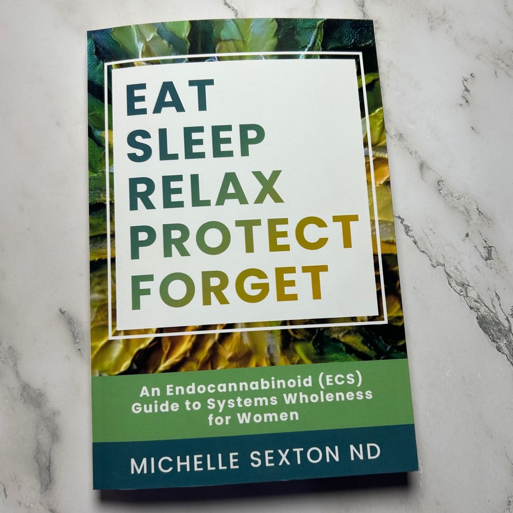 Eat Sleep Relax Protect Forget Michelle Sexton ND ECS Women Wholeness Book